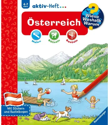 Produktbild von Wieso? Weshalb? Warum? aktiv-Heft: Österreich