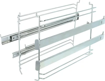 Produktbild von vhbw Teleskopauszug für diverse Backöfen - 2 Paar Schienen, links & rechts, 36,6 x 23,7 x 6,8cm