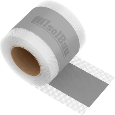 Produktbild von Isolbau Dichtband P2 Grau - 10 m Abdichtband Wasserdichtes Dichtungsband für Sanitär, Dusche, Bad, Fliesen, Balkon und Terrasse, , Abdichtung für Innen- & Außenbereich - 120 mm