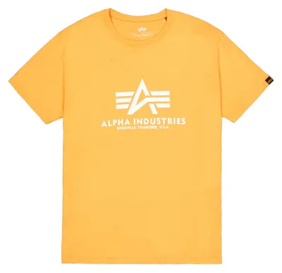 Produktbild von Alpha Industries Herren Basic Für T-Shirt, Tangerine, M EU