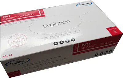 Produktbild von Evolution blue Einweghandschuhe 200St. Gr. L aus Polyethylen (LLDPE)