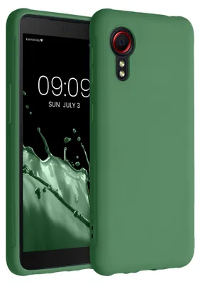 Produktbild von kwmobile Handyhülle für Samsung Galaxy Xcover 5 Hülle - TPU Case - Kabelloses Laden - Schutzhülle Cover in Pixie Green