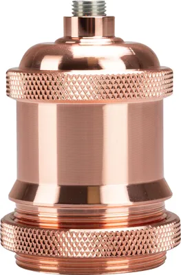 Produktbild von Lampenfassung E27 vintage Edison Lampensockel Roségold EC427