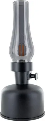 Produktbild von Schwaiger Retro Leuchte Petroleum Messing TILA1801, Farbe:Schwarz
