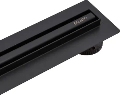 Produktbild von BALNEO Duschrinne Slim&Low ProLine Black 60 cm Schwarz