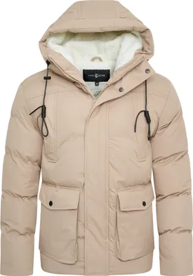 Produktbild von SOULSTAR Herren Steppjacke S2SINTRA Herren warme Steppjacke mit Kapuze Pufferjacke Outdoor-Jacke