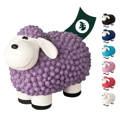 Produktbild von Bunte Mini Schafe Gartenfiguren