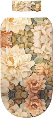 Produktbild von Wickeldecke mit Blumenmuster für geborene