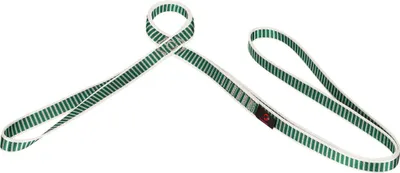 Imagen del producto de Correa de seguridad Mammut Belay Sling, color verde/blanco, 90 cm