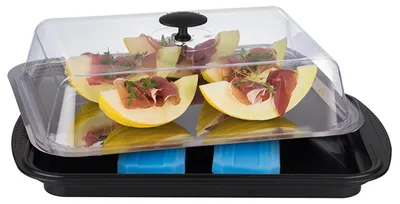 Immagine prodotto di Omgoods - Set termico da 6 pezzi - Include vassoio e elementi refrigeranti