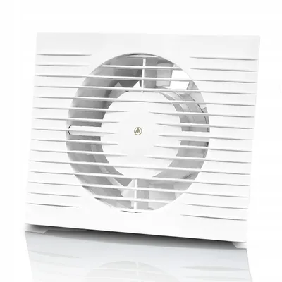 Produktbild von Dospel | Badlüfter - Abluftventilator - Ventilator Ø 150 mm - Weiß - Geräuscharm - Energiesparend - Hohe Luftförderleistung