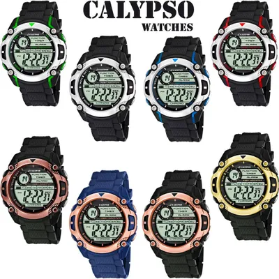Produktbild von Calypso Watches K5577 Herrenuhr Quarz Alarm-Chrono digital, Uhren Variante:N°4