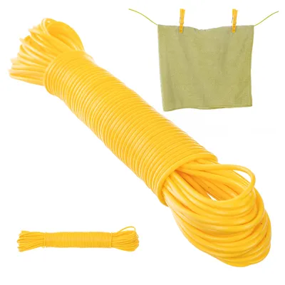 Immagine prodotto di Stendibiancheria KADAX Stendibiancheria forte di 20 metri con corda da balcone inserita