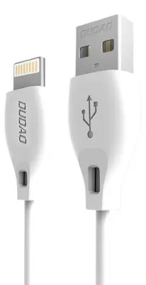 Image de Dudao Câble Usb / Lightning 2.4A 1M Blanc (L4L 1M Blanc)