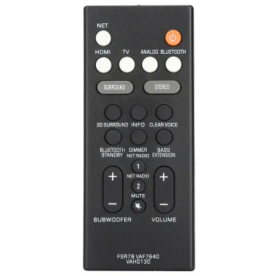 Produktbild von Fernbedienung Soundbar Ersatzfernbedienung für Yamaha FSR78 VAF7640 VAH0130