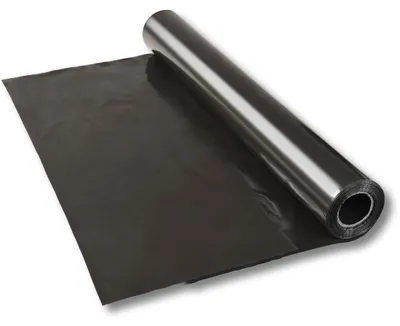Produktbild von 1x LDPE-Folie Dekofolie Tischdecke schwarz opak 2300mm x 50m 100my