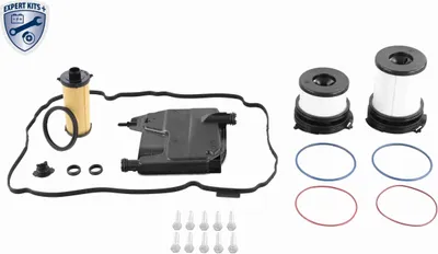 Produktbild von VAICO Ölwechselkit für Automatikgetriebe Satz Doppelkupplungs 8 Gang passend für MERCEDES-BENZ A-Klasse (W177) 7240