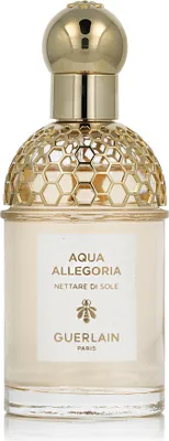 A bottle of Guerlain Aqua Allegoria Nettare Di Sole perfume.