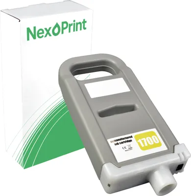 Produktbild von Druckerpatrone kompatibel zu Canon PFI-1700Y yellow imagePROGRAF Pro-6000 S Pro-6000 Pro-4100 S Pro-4100 Pro-4000 S