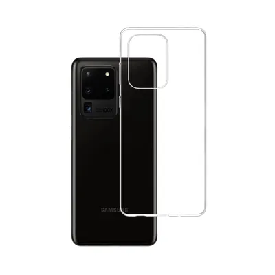 Produktbild von 3mk Schutzhülle Clear Case Cover für Samsung Galaxy S20 Ultra 5G transparent backcover