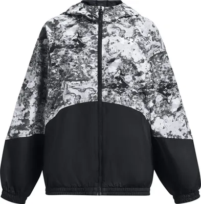 Produktbild von Under Armour Woven FZ Jacke für Mädchen, Größe: YXL