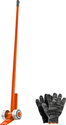 Produktbild von SucceBuy Lastenheber mit 2294 kg Tragkraft, 1524 mm Länge, Möbelheber mit Handschuhen, Transporthilfe mit Stahlfelgen für schwere Möbel, Gegenstände und Betonblöcke – ideal für Umzüge und Schwerlasttransporte