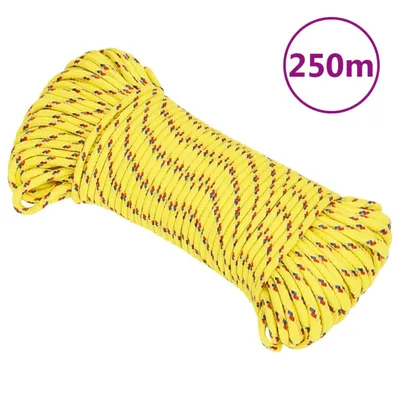 Zdjęcie produktu dla VIDAXL -Kofferchen 3 mm 250 m Polipropylengelb
