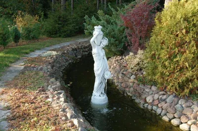 Image de Décoration Figure Fontaine Jardin Designer Figures Sculptures Statue 589