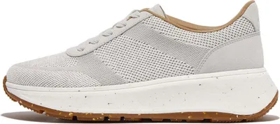 Produktbild von Fitflop F-mode E01 Knit Flatform Sportschuhe Grau EU 36 Damen Grau EU 36