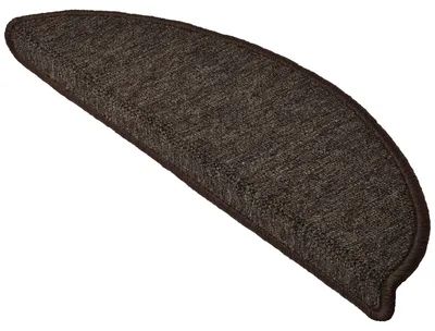 Image de Tapis d'escalier Beautissu XXL ProStair, 65 x 28 cm, 15 pièces, brun foncé