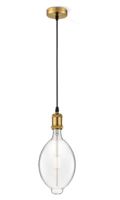 Produktbild von Home Sweet Home Hängeleuchte Vintage Oval - G180 - dimmbar E27 klar