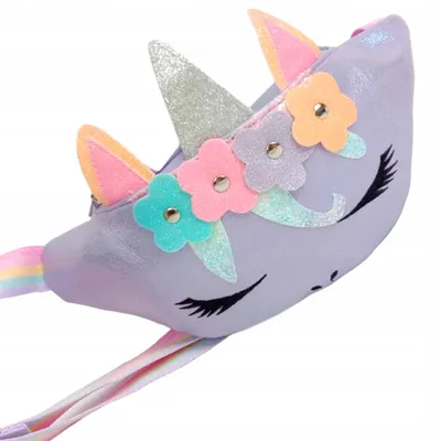 Produktbild von Lilly Bling Einhorn Mädchen Bauchtasche glitzernd