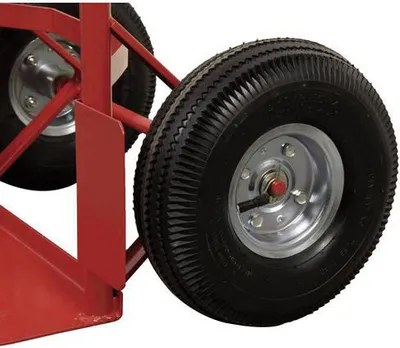 Immagine prodotto di Carrello manuale FERM "TTM1028" portata 225 kg, gommato rosso/nero