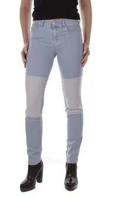 Produktbild von Diesel Sandy 0852Y Stretch Damen Jeans Hose Slim Straight