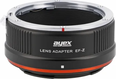 Produktbild von ayex Objektivadapter Canon EF Bajonett Objektive an Nikon Z Kameras EF-Z