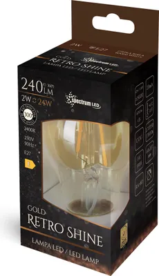 Immagine prodotto di Lampadine LED tooLight 2W E27 Warm 230V WOJ+14077