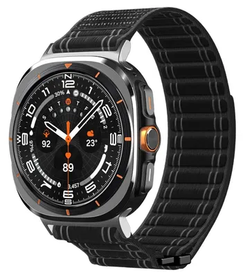 Obrázok produktu pre Spigen WBF0, Skupina, Smartwatch, Čierna, Samsung, Galaxy Watch Ultra, Textil