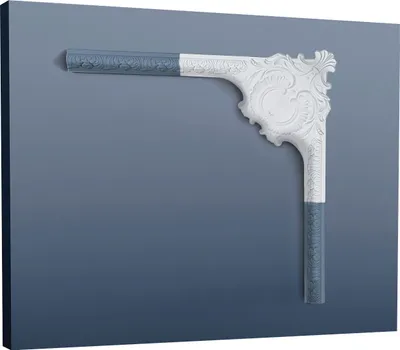 Produktbild von Orac Decor P3020A LUXXUS Eckelement Zierelement für Wandleiste P3020