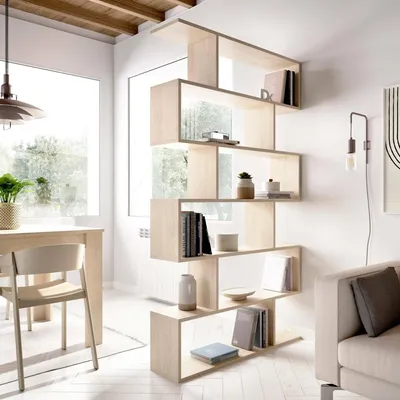 Immagine prodotto di Dmora Libreria As 25x80x190h cm Marrone, 5 Ripiani Portata Ripiani 4