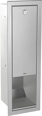 RODAN Seifenspender für Unterputzmontage 0,8 Liter Edelstahl nachfüllbar KWC RODX618E