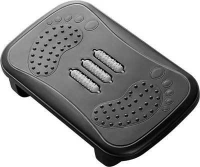 Produktbild von Famanu Schreibtisch mit Fußstütze - 180° drehbare Fußstütze mit Massagefunktion