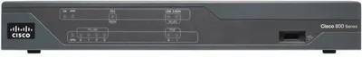 Produktbild von Cisco 888, Schnelles Ethernet, DSL-WAN, Schwarz