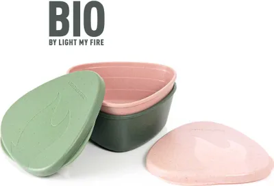Produktbild von Light My Fire SnapBox original  2-pack, Mehrfarbig, 2 Person(en), 2 Becken, 0,17 l