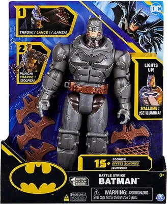 Obrázok produktu pre DC Comics BAT FGR 12inDeluxeFigs F22 GML, Zberateľská akčná figúrka, Komiks, Vyžadované batérie, 580 g