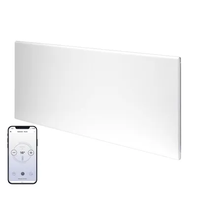 Produktbild von Adax Neo w/ Wi-Fi H 02, Adax WiFi, 1,3 m, IPX4, Drinnen, Wand, Weiß