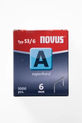 Produktbild von Novus Tackerklammer Typ A 53/6 5000 Stück
