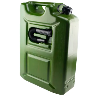 Produktbild von Anwicar Benzinkanister Kunststoff 20 L Olive , Kraftstoffkanister