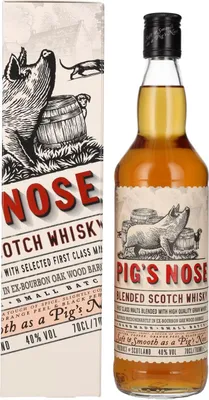 Produktbild von Pig's Nose Blended Scotch Whisky 40% Vol. 0,7l in Geschenkbox