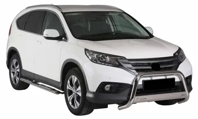 Obrázok produktu pre Bočné kryty z nehrdzavejúcej ocele pre Honda CR-V 2012-2015 strieborná
