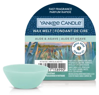 Productafbeelding van Yankee Candle 1750735E, Overige, Groen, Agave, Aloë, 8 uur brandduur, 1 stuk